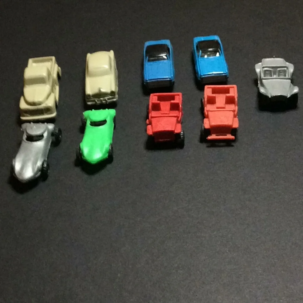 Vintage Plastic Cars Jeeps Truck HO Varney 9